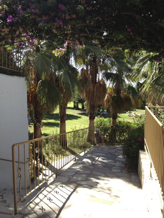Weg zum Strand Hotel Defne Dream