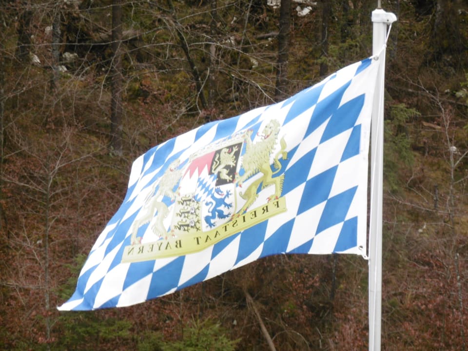 Bayrische Fahne Ferienwohnung Bielitz