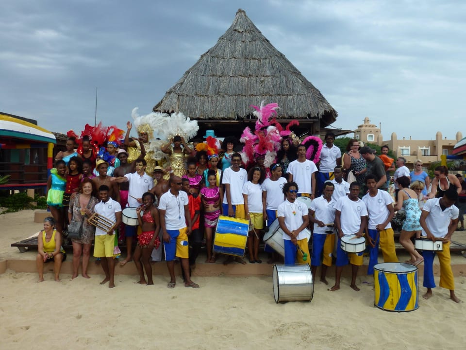 Karneval am Strand Hotel Riu Cabo Verde