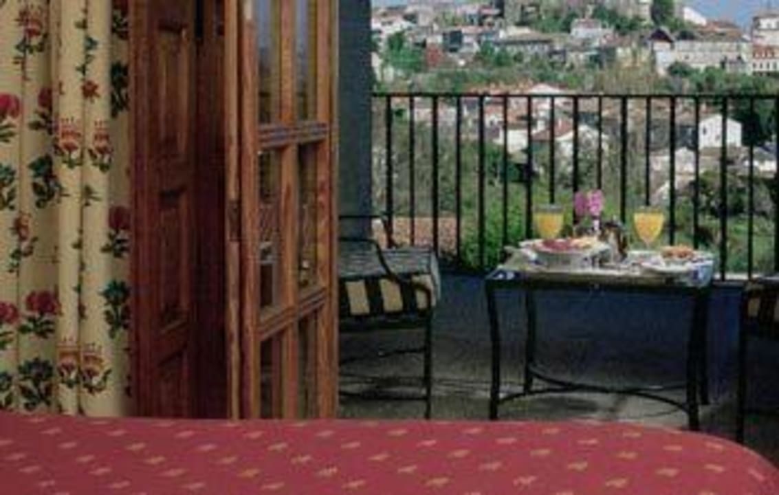 Blick vom Zimmer Hotel Parador de Tui