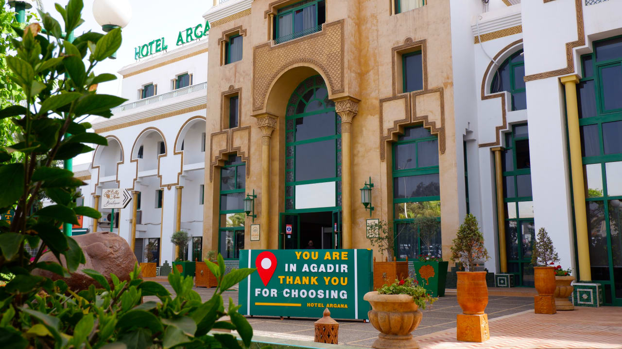 Außenansicht Hotel Argana