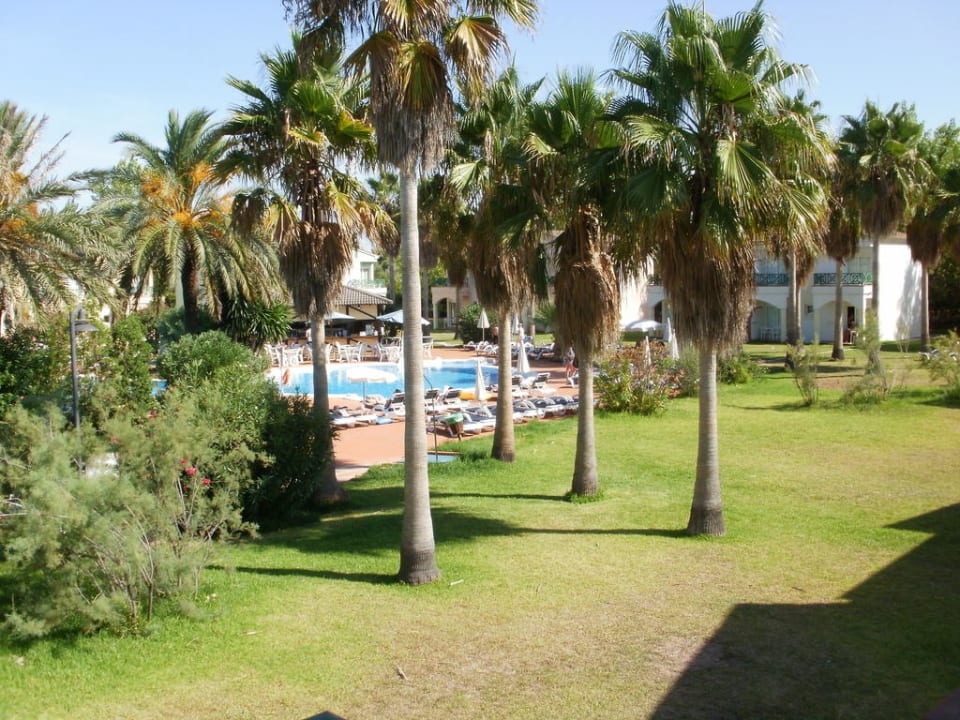 Ausblick vom Balkon Garden Saladina