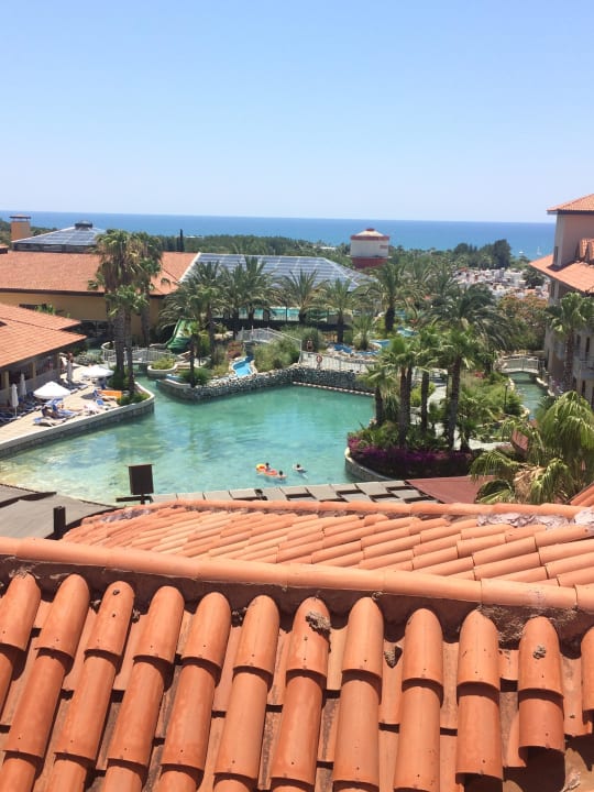 Blick vom Dachgeschosszimmer Club Grand Aqua