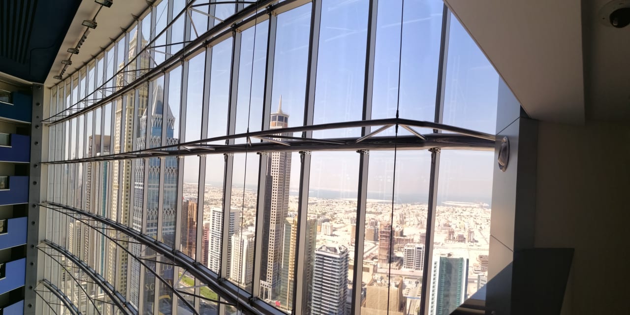 Ausblick Hotel Jumeirah Emirates Towers
