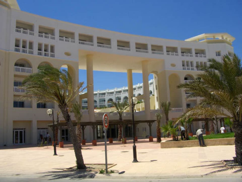 Hintereingang Iberostar Solaria Medina Solaria & Thalasso