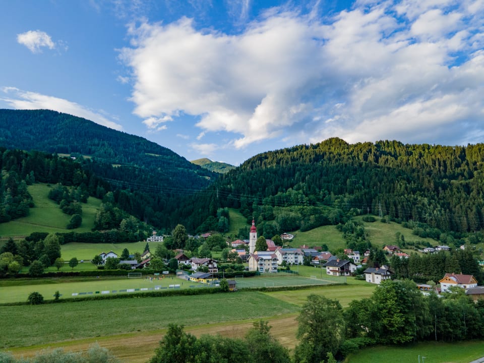 Ausblick Naturoase Appartements Mirnock