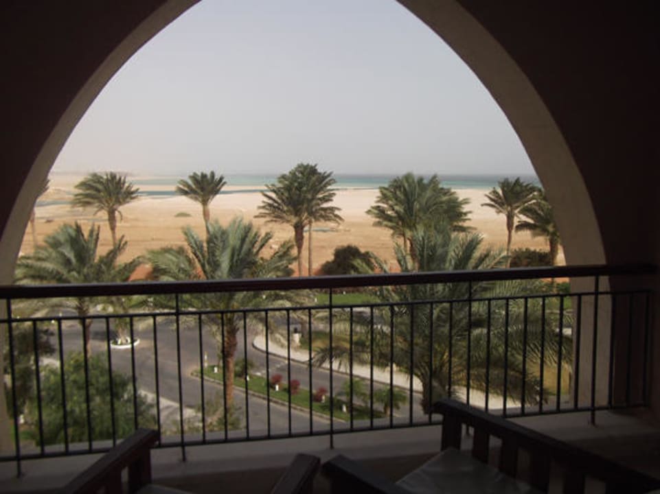 Blick vom Balkon Zimmer 3452 Makadi Palace