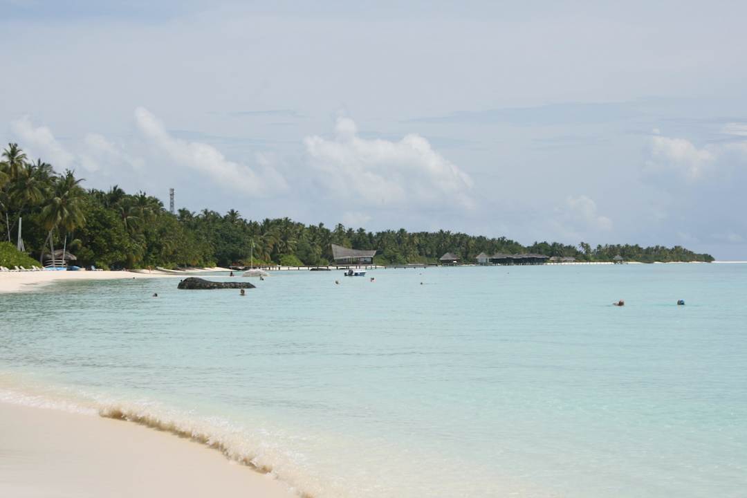 Lagunenseite Kuramathi Maldives