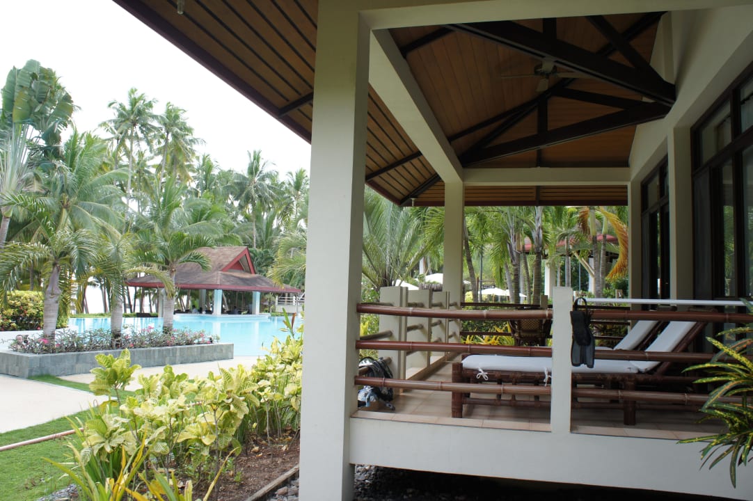 Terrasse, Villa Henann Resort