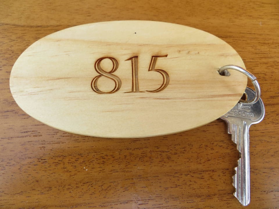 Schlüssel der Ocean Villa 815 Adaaran Select Hudhuran Fushi - Premium All Inclusive