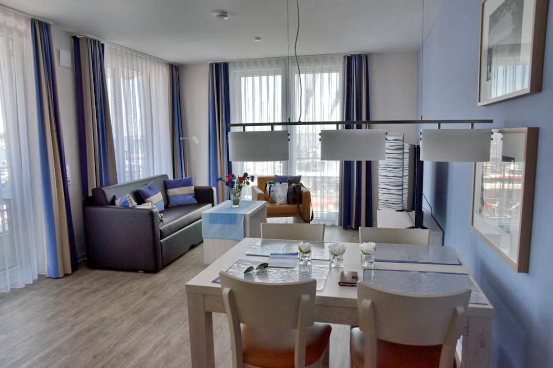 Zimmer Apartmenthaus Hafenspitze Ap. 10 - Borbyblick