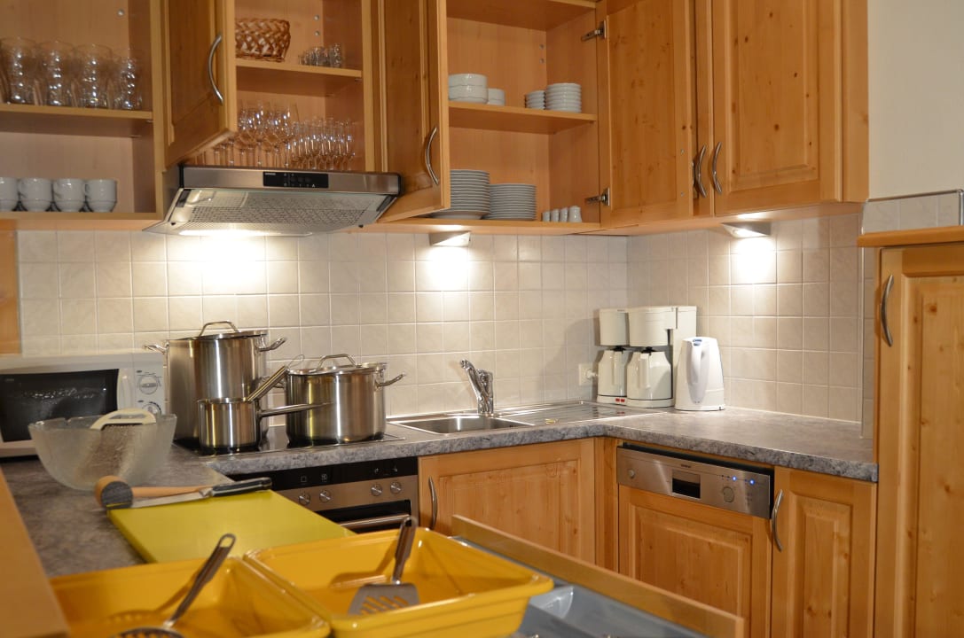 Küche BergWelt Appartements Brixen - Haus Nord