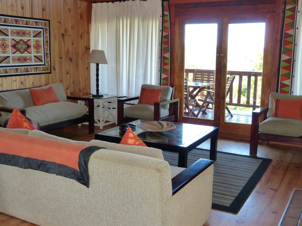 Wohnbereich Chalet Kariega Game Reserve