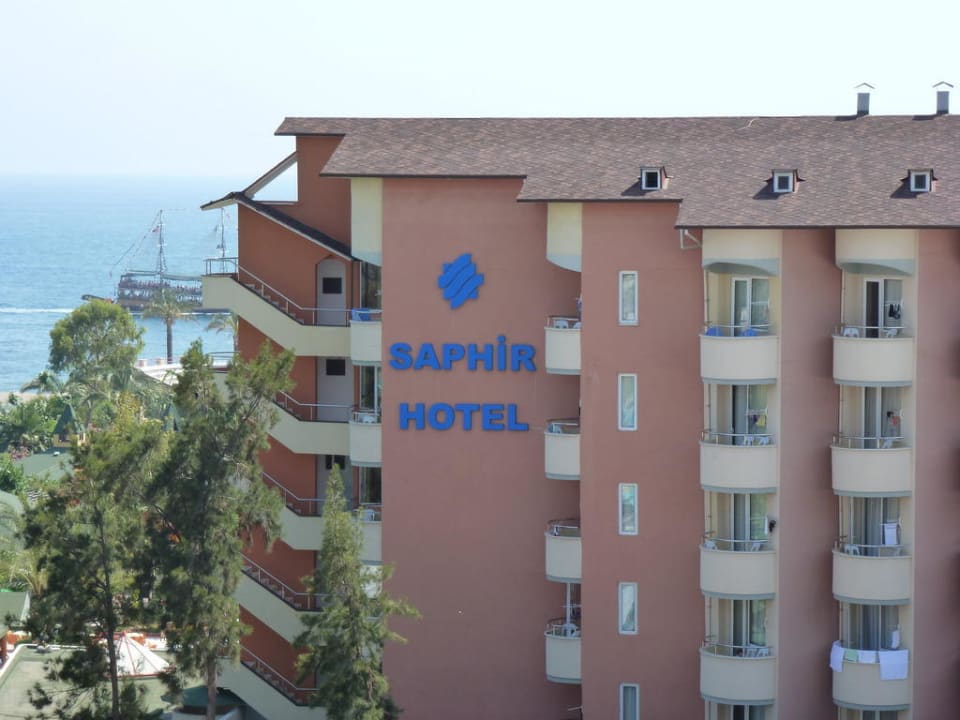 Blick von unserem Zimmer Saphir Hotel & Villas