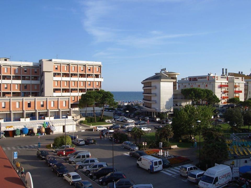 Ausblick vom Balkon Hotel Santiago