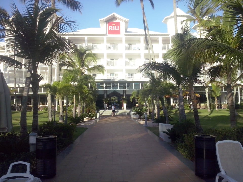 Ausblick vom strand Hotel Riu Palace Macao - Adults only