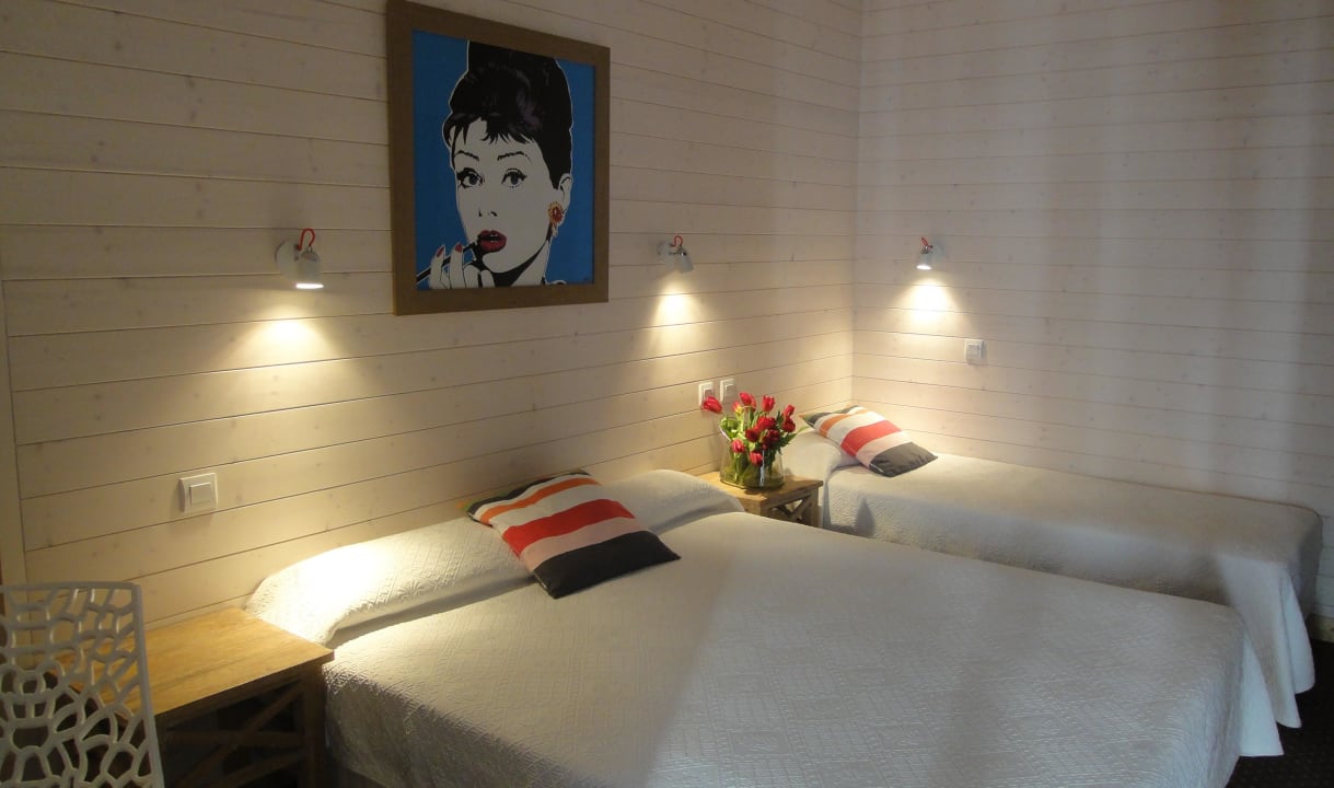 Chambre triple Hotel Des Alpes