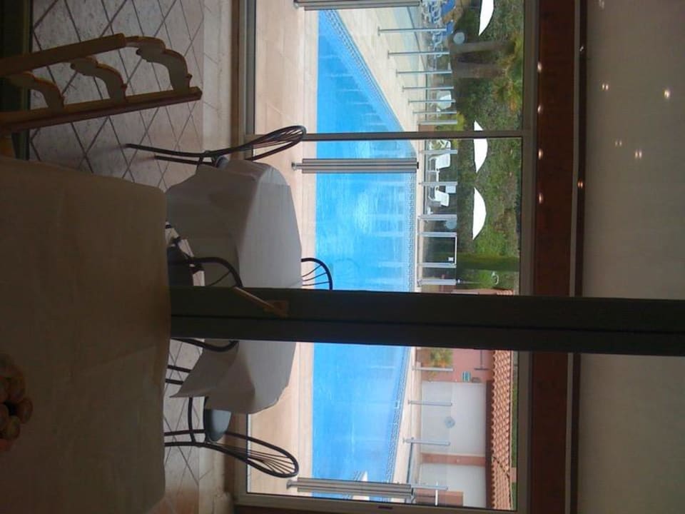 Blick aus dem Frühstücksraum Hotel Domaine de l' Albatros