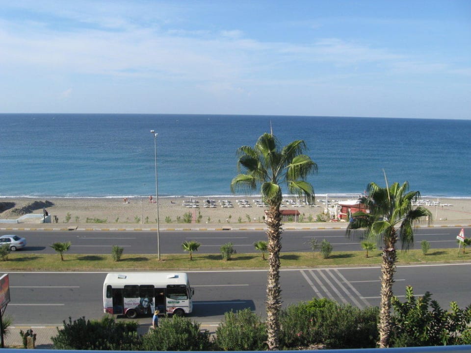 Aussicht vom Zimmer Arsi Paradise Beach Hotel