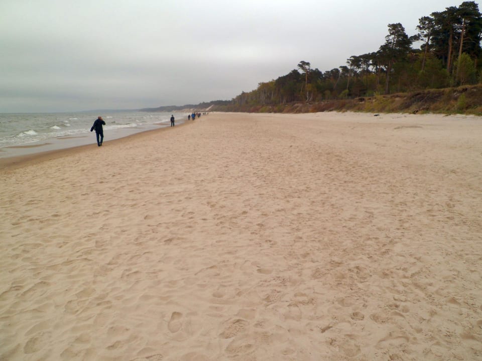 Feinsandiger endlos langer Strand Hotel Royal Baltic Luxury Boutique