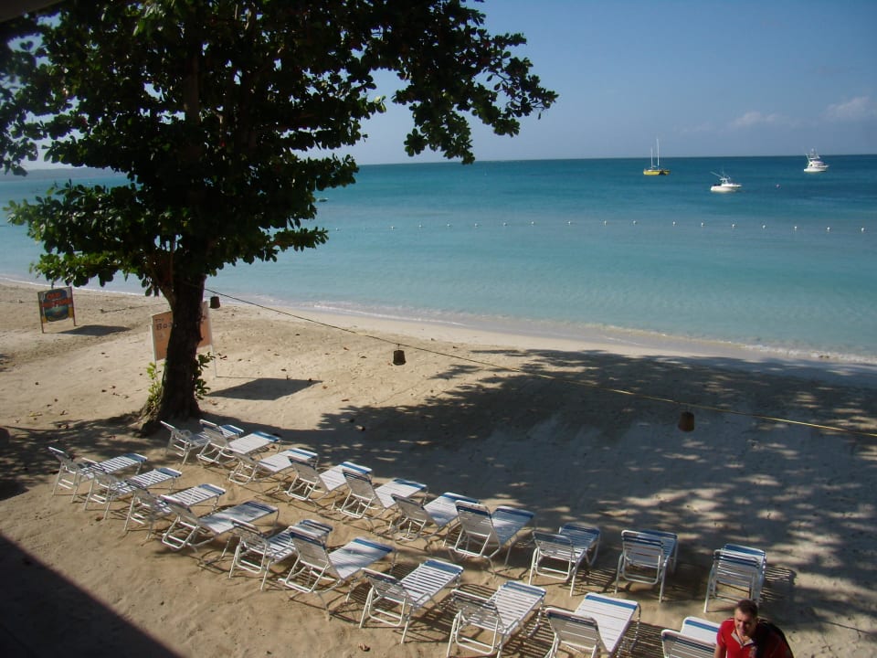 Ausblick auf Strand und Meer Hotel Riu Palace Tropical Bay