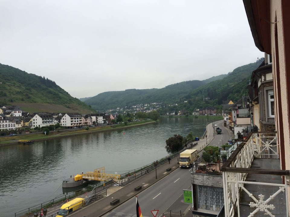 Ausblick vom Zimmer auf die Mosel Hotel Union