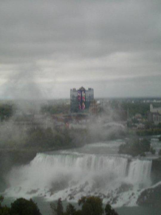 Zimmerausblick Hilton Niagara Falls / Fallsview Hotel & Suites