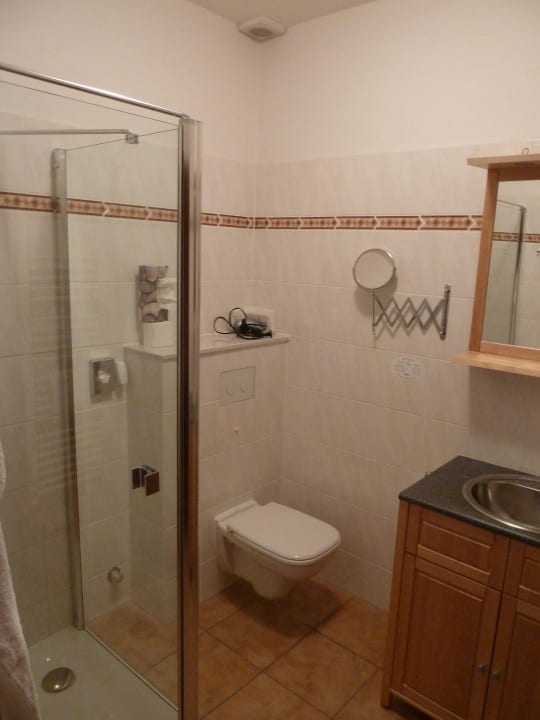 Badezimmer Hotel Am Böhmepark