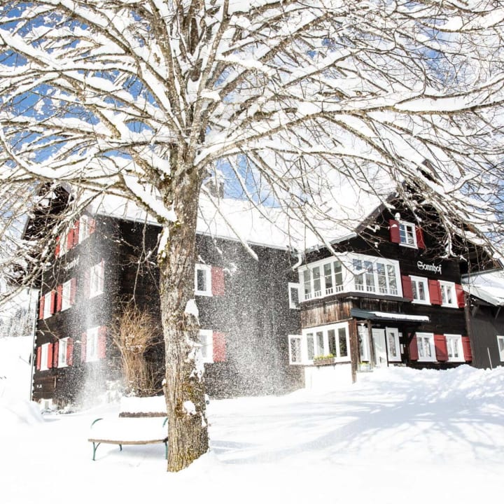 Außenansicht Sonnhof Kleinwalsertal
