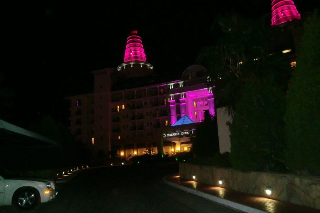 Hotel Imperial am Abend Hotel Delphin Diva