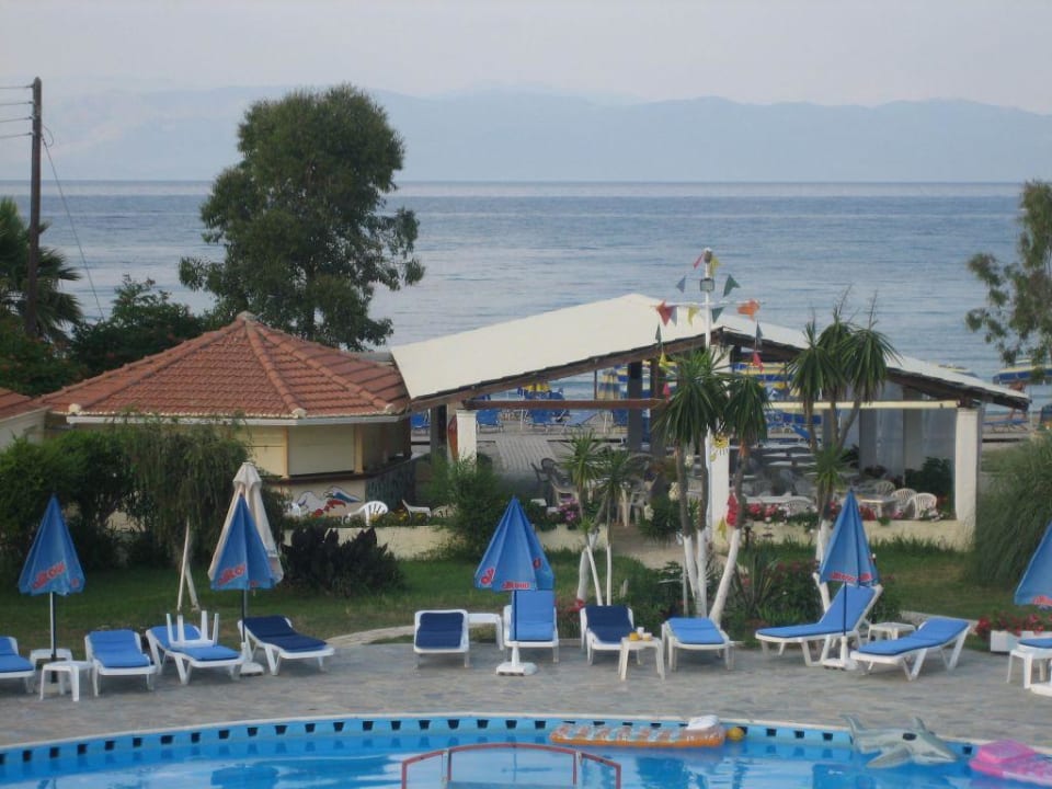 Aussicht vom Balkon Hotel Albatros