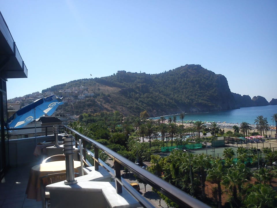 Blick vom Restaurant Gardenia Hotel