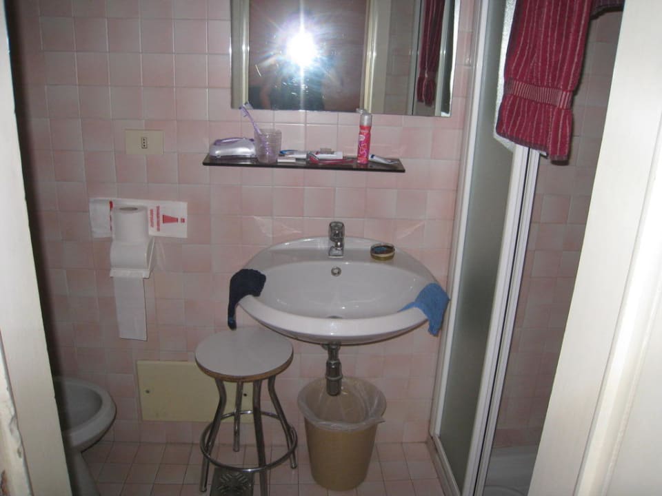 Badezimmer Hotel Rita Major