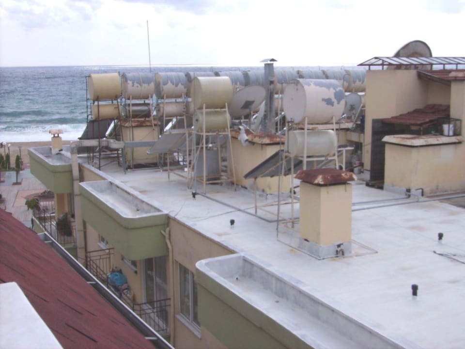 Ausblick gebuchte Meerseite Hotel Kahya