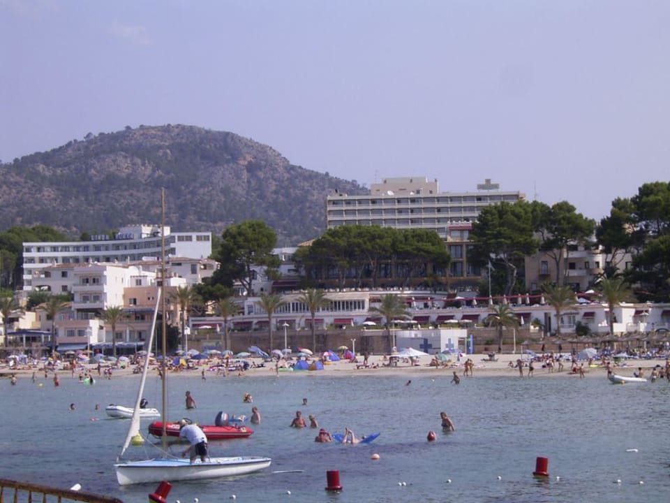 Hotelansicht vom Meer Valentin Reina Paguera