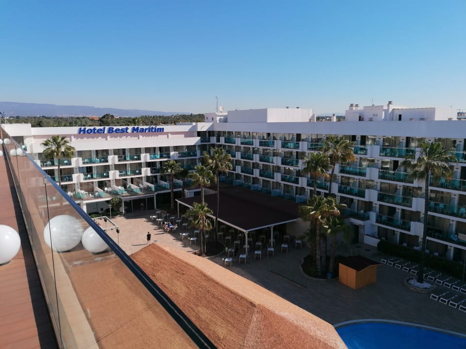Ausblick Hotel Best Maritim