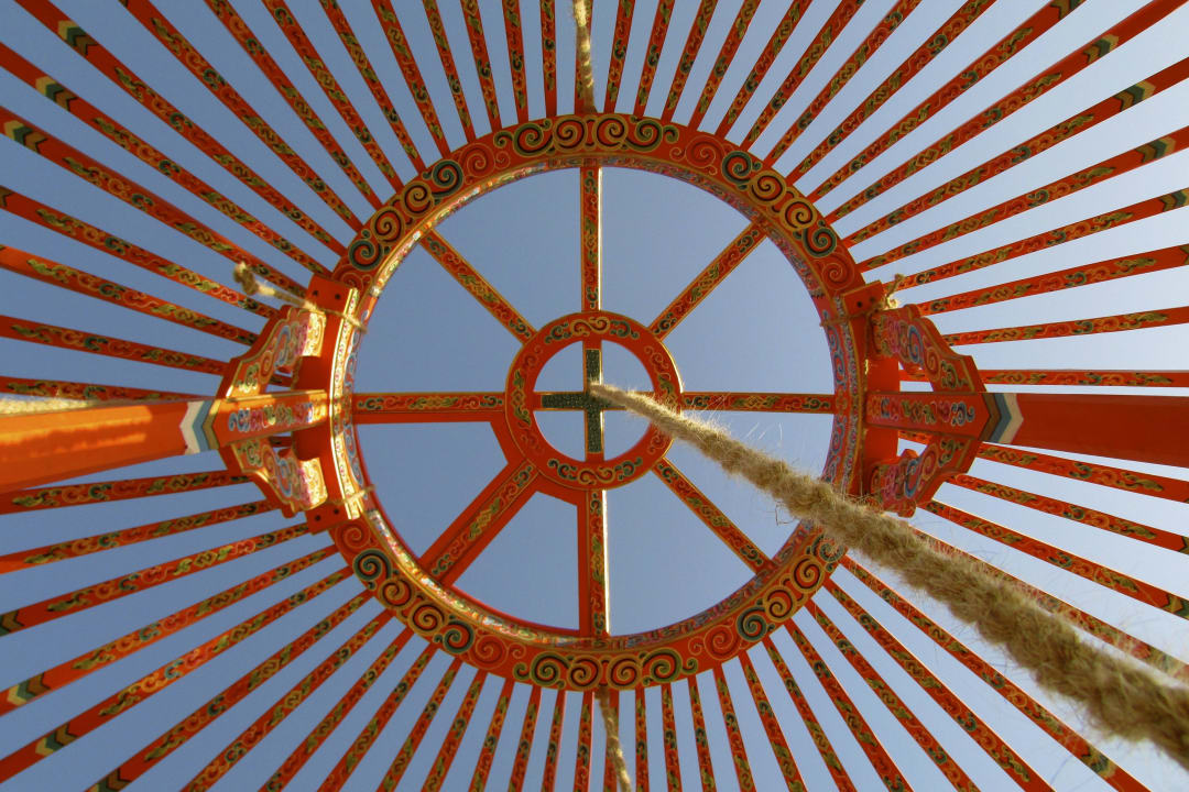 Dettaglio Yurta Agricampeggio Agriturismo Cacigolara