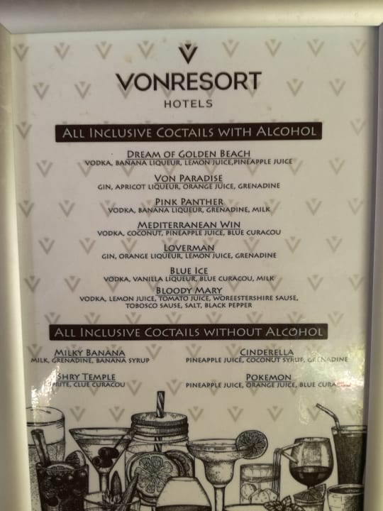 Gastro VONRESORT Golden Beach