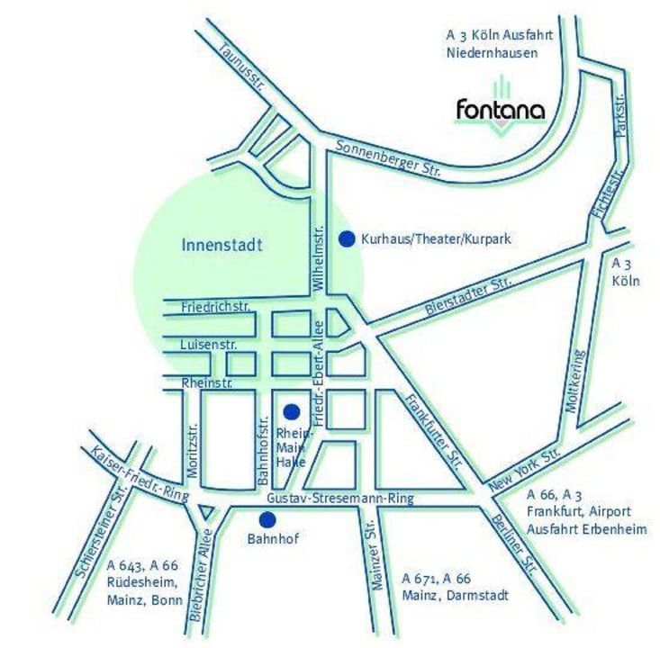 Sonstiges Hotel-Motiv Fontana Hotel Wiesbaden