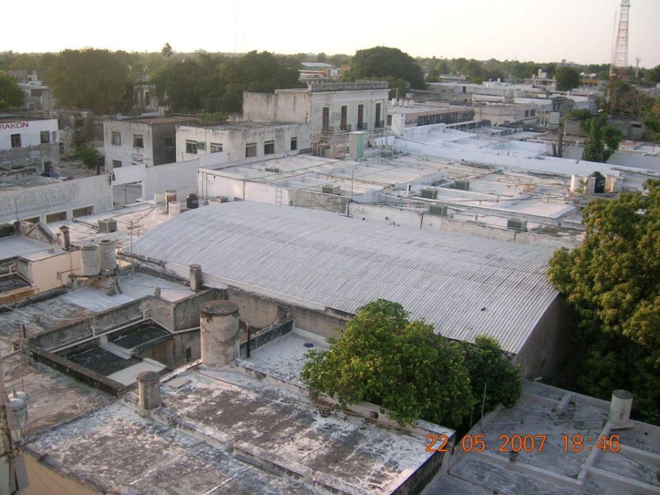 Blick nach unten Hotel Los Aluxes