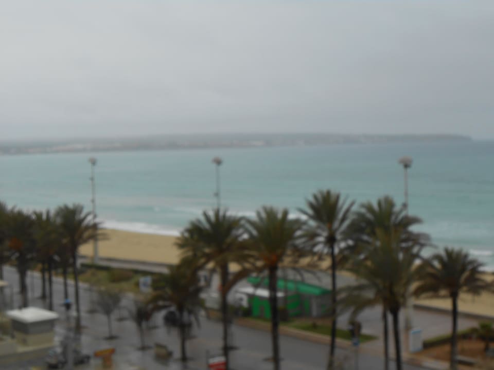 Ausblick vom Balkon allsun Hotel Pil-lari Playa