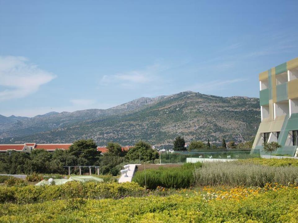 Blick ins Landesinnere Valamar Lacroma Hotel