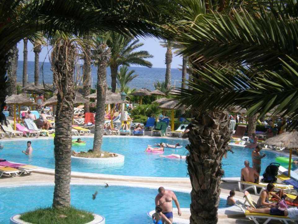 Aussicht vom Balkon Houda Golf & Beach Club