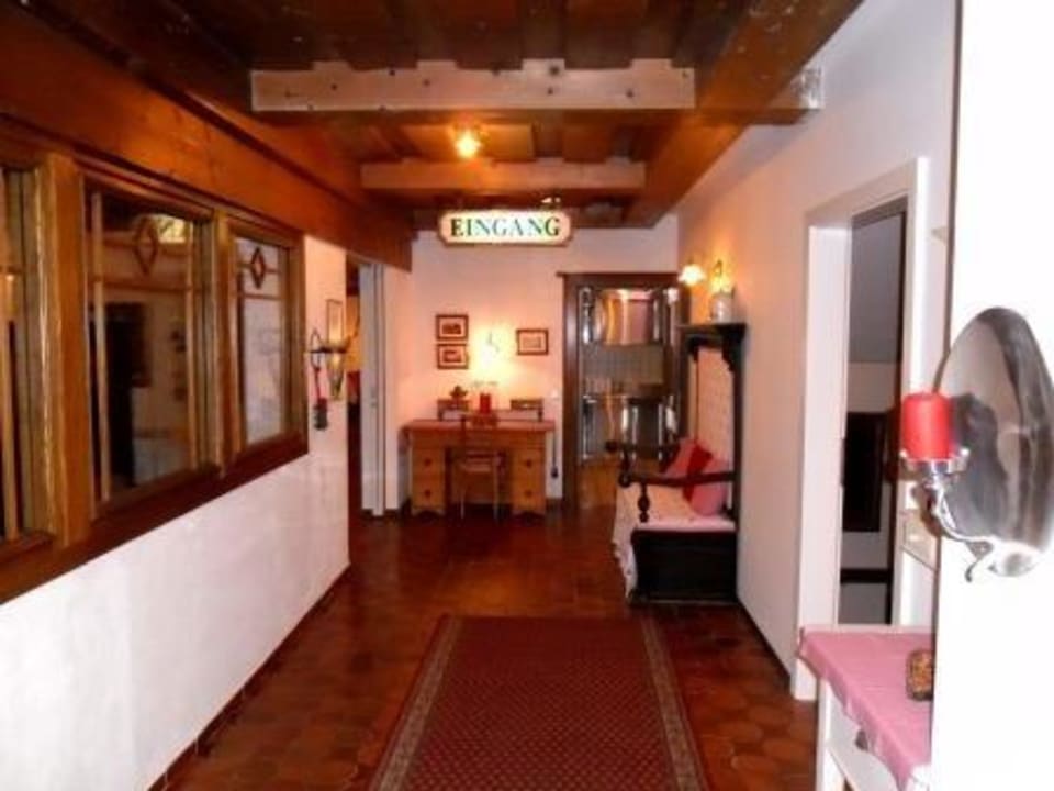 Der Eingangsbereich Hotel Moawirt