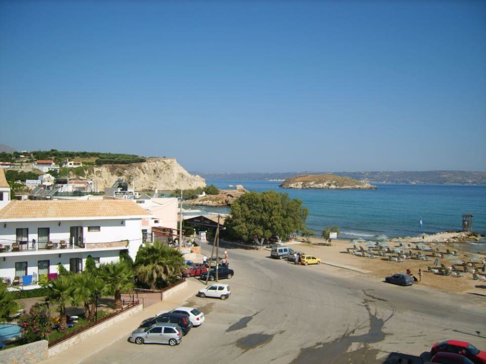 Widok z dachu hotelu Almyrida Residence Boutique