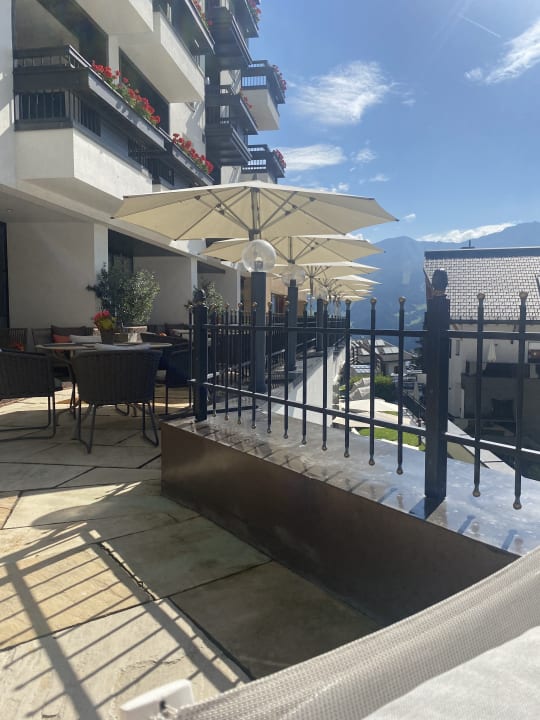 Gartenanlage Schlosshotel Fiss