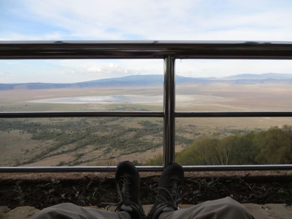 Blck von der Bar  Ngorongoro Lodge member of Meliá Collection