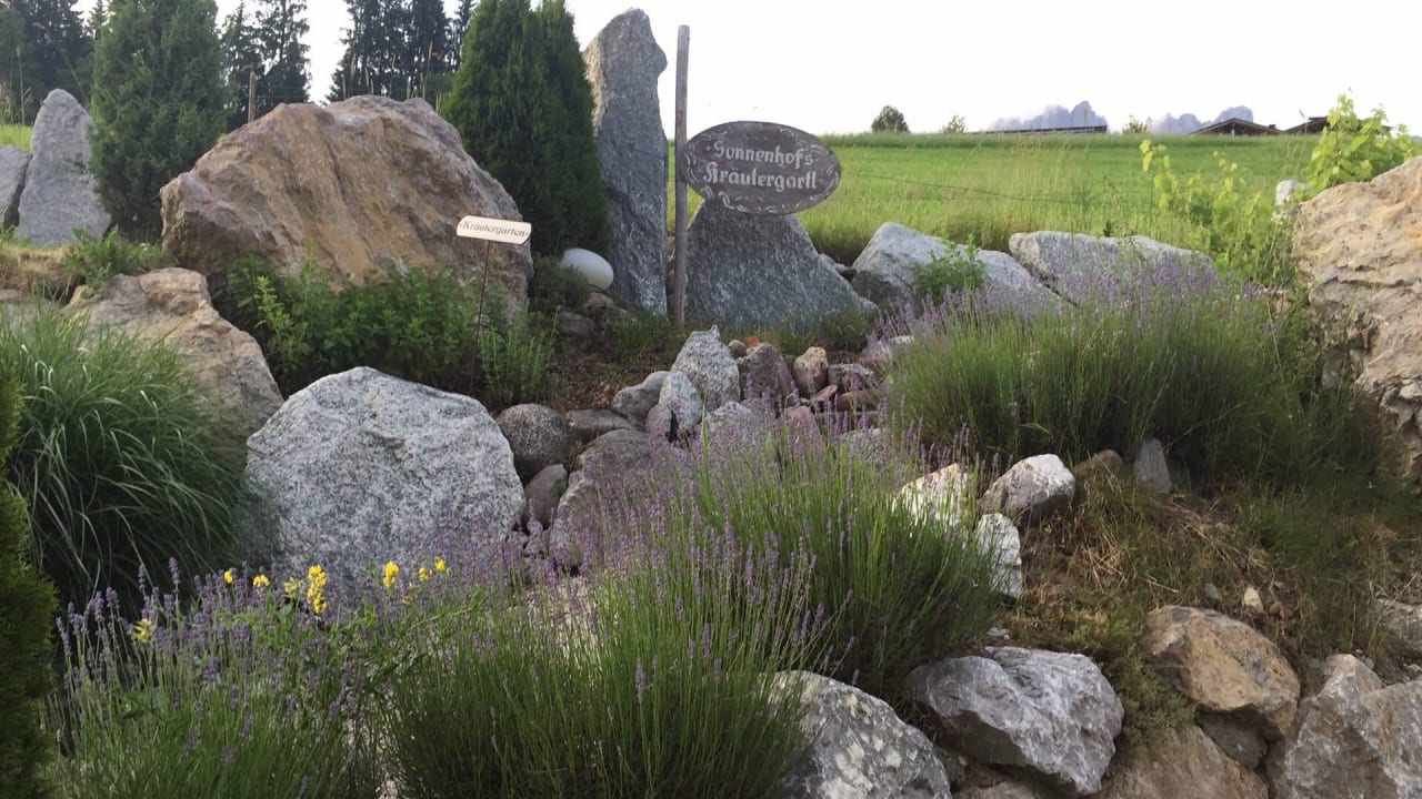 Kräutergarten Vitalhotel Sonnenhof