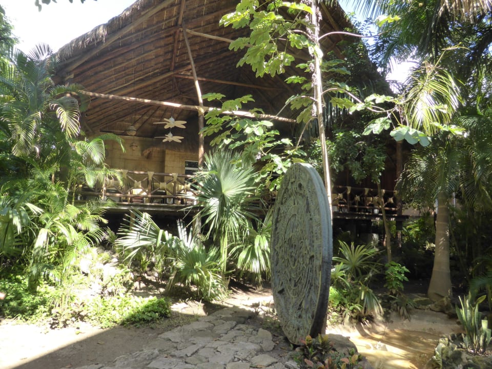Blick zum Maja Restaurant Viva Azteca by Wyndham - All Inclusive Resort