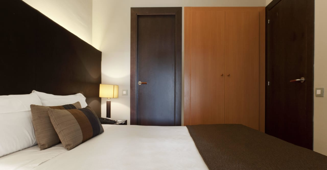 Dormitorio Aparthotel Senator Barcelona